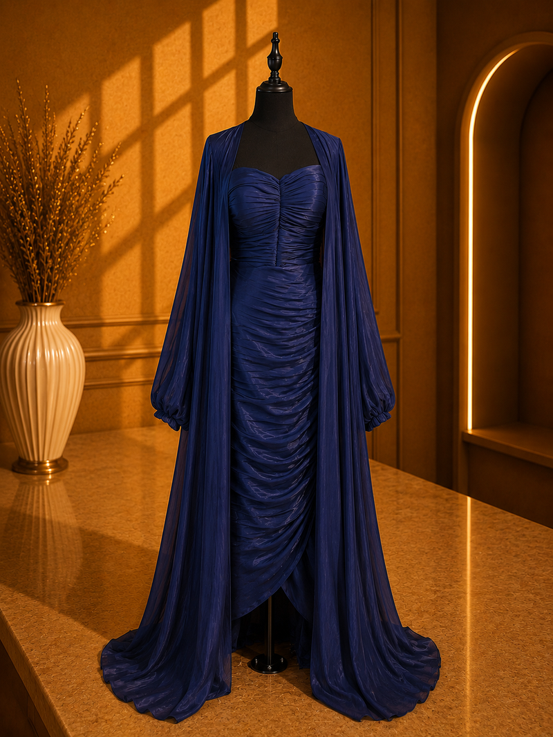 Abaya bleue