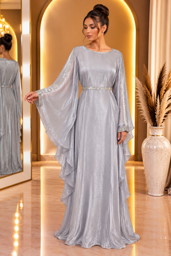 Abaya grise
