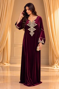 Robe de maison velours