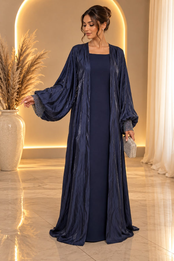 Abaya bleu