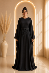 Abaya fleurs