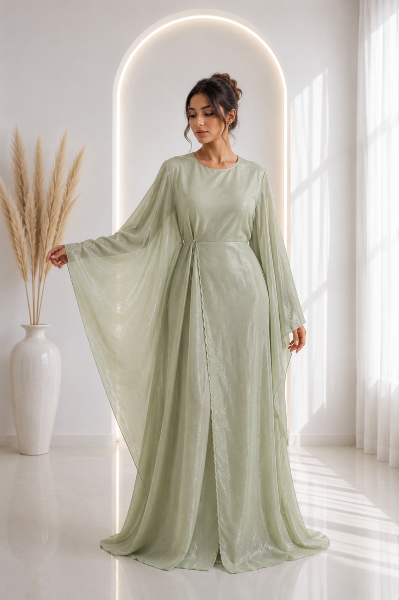 Abaya à fente