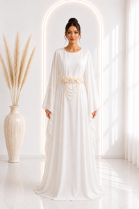 Abaya fleurs